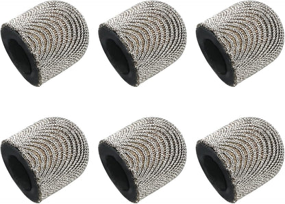 MECCANIXITY 6pcs 6.5mm Stylus Pen Fine Tips Conductive Fiber Capacitive Touch Screen Pens Tip Universal Replacement