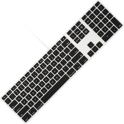 Allinside Black Keyboard Cover for iMac USB Keyboard A1243 MB110LL/B