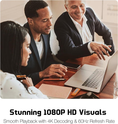 Wireless HDMI Transmitter and Receiver, Plug & Play HDMI Wireless Transmitter and Receiver for Streaming Video and Audio to Monitor from Phone