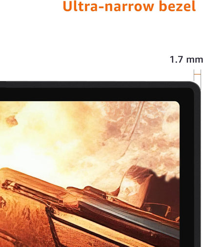 Amazon Basics 27 inch Gaming Monitor, FHD 1080P, 165Hz, VESA Compatible, Adaptive sync, 1ms Response, Black