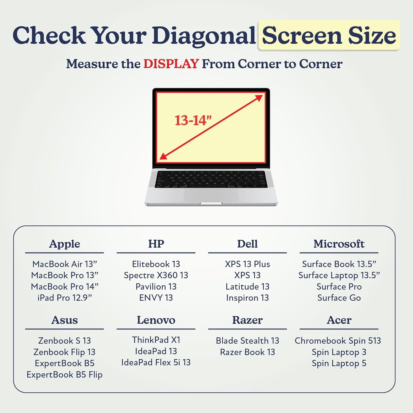 Vandel Puffy Laptop Sleeve Case, 13-14 inch Laptop Sleeve Bag Case 13.3 Inch, Compatible with Mac Air 13, MacBook Pro 13 in, MacBook 14 in, iPad Pro 12.9, HP Dell ASUS