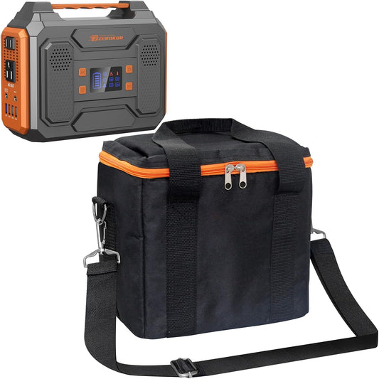 ZeroKor Portable Power Station Generator Carrying Case Compatible With R200 Power Stations (R200 Power Station Not Included) Travel Carrying for Outdoor Essentials