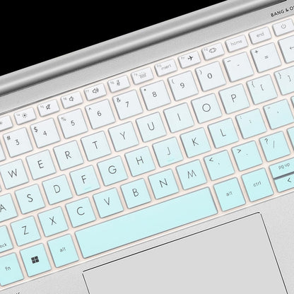 Keyboard Cover for HP EliteBook 830 835 840 845 1040 G9 G10 2023 2022 13.3 14 inch Laptop Accessories Keyboard Protective Skin (Not fit 840 845 1040 G8 G7 G6 G5 G4 G3)-OmbreMint