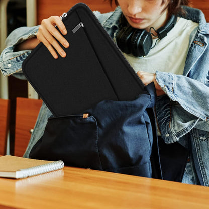 Laptop Sleeve 14 inch, Durable Computer Carrying Bag Protective Case Briefcase Handbag with Front Pocket, Slim Laptop Case Cover for Compatible with MacBook Air/Pro 14 inch Notebook Computer, Black