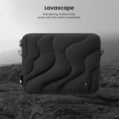 tomtoc 360 Protective Puffy Tablet Sleeve for iPad Pro 11-inch (M4/(4th/3rd/2nd/1st Gen), iPad Air 11-inch (M3) 2025/(M2) 2024 with Magic Keyboard/Smart Keyboard, Quilted Soft Puffer iPad Case