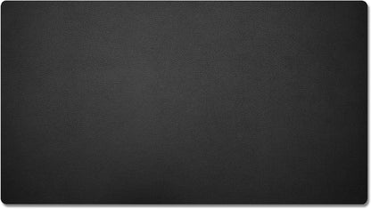Nekmit Leather Desk Blotter Pad 36 x 20 Inches, Flat, Non-Slip, Waterproof, Black