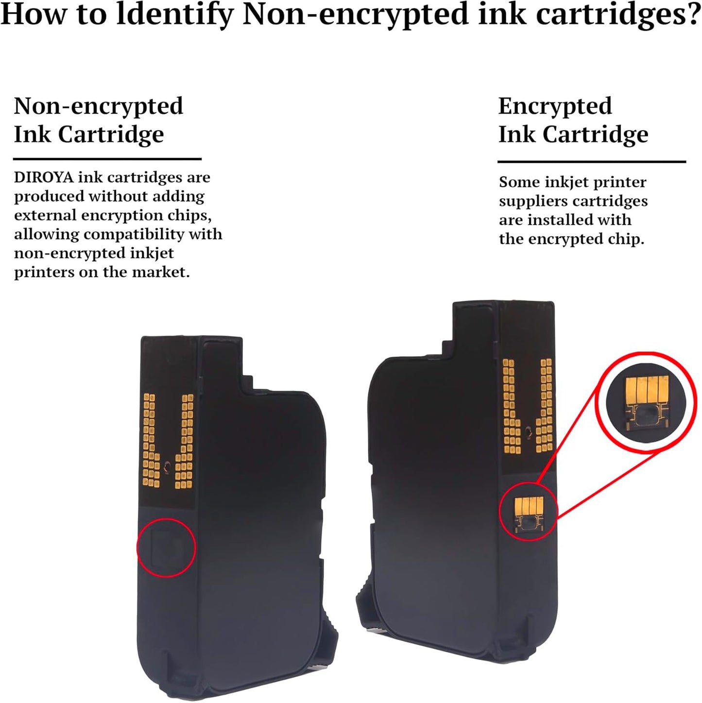 Handheld Printer Ink Cartridge 45ml Solvent Fast Dry, 0.5-Inch Nozzle for Non-Encrypted Portable Mobile Inkjet Printer Only, Universal Surface Printing