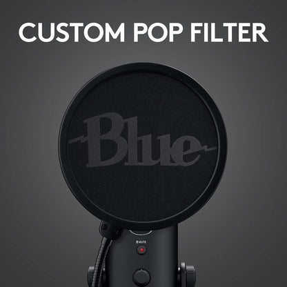 Blue Yeti Streaming Micophone Kit with Microphone for PC/Mac/PS4/PS5