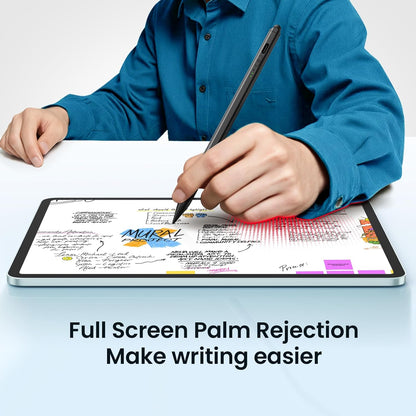 Stylus Pen for iPad(2025-2018),13 mins Fast Charge Pencil with Tilt Sensitivity and Palm Rejection for iPad A16/10/9/8/7/6,Air 13"/11"/M3/M2/5/4/3,Pro 11"/13"/12.9"/M4/M2/M1,Mini 7/6/5,Black
