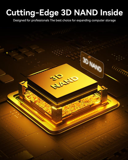 KOOTION 1TB NVMe Internal SSD PCIe 3.0, M.2 2280 NVMe Gen 3 Internal Solid State Drive Up to 3500MB/s, Less Heat for PC/Laptop