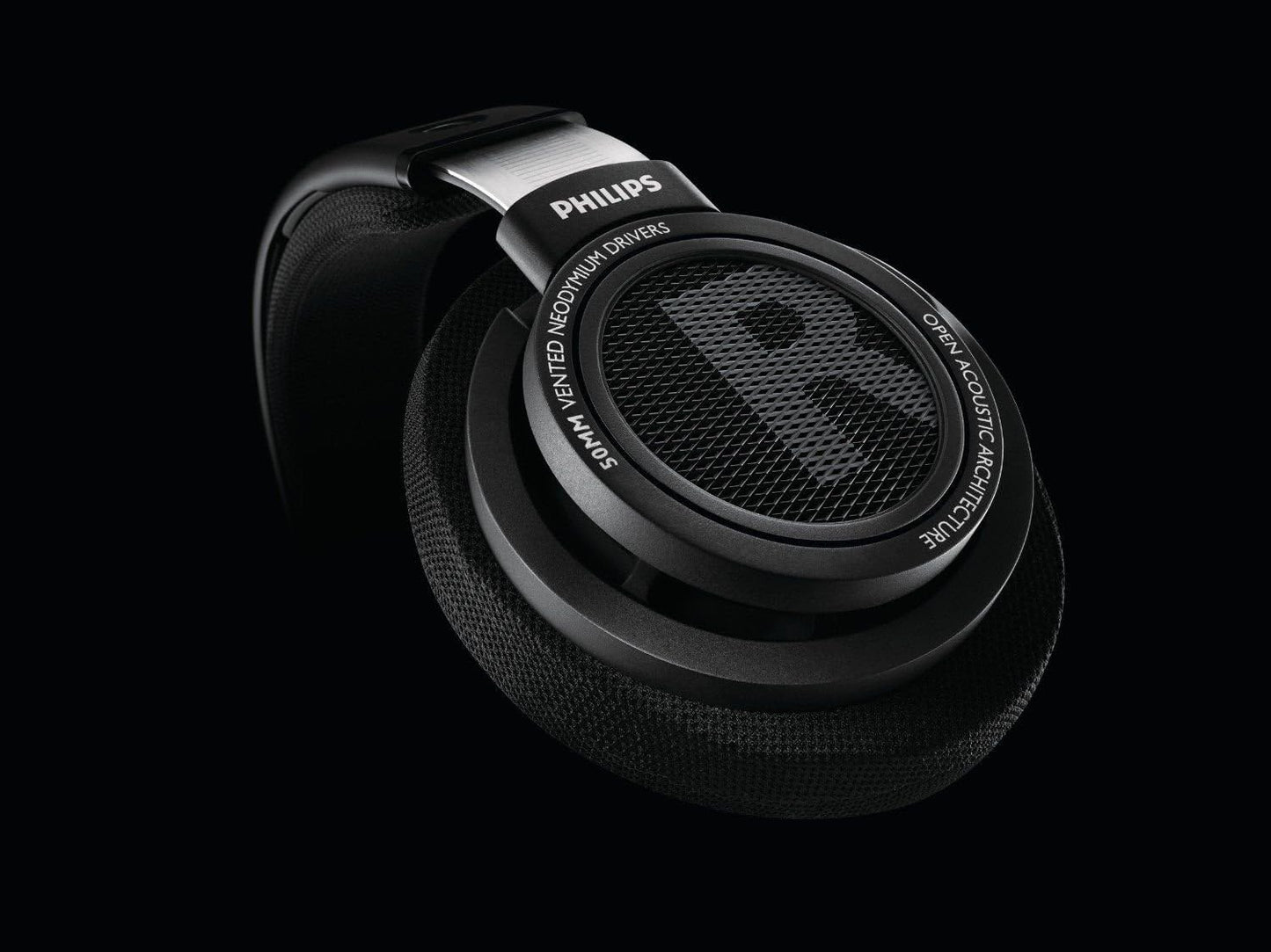 Philips Audio SHP9500 HiFi Precision Stereo Over-Ear Headphones (Black)