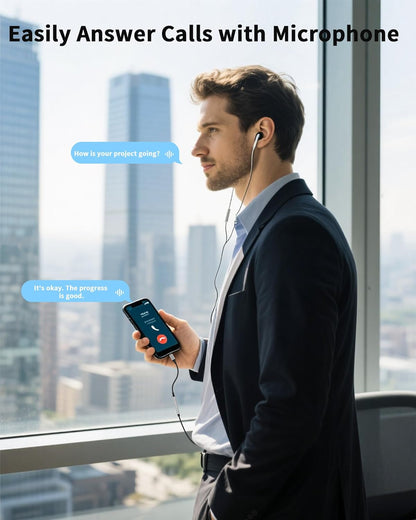 USB C to 3.5mm Headphone Jack Adapter with DAC Chip, 2 Pack HiFi USB-C to Audio Dongle Compatible with iPhone 16 15 Pro Max, Galaxy S25 S24 S23 S22, iPad Pro, MacBook, USBC to Aux Adapter