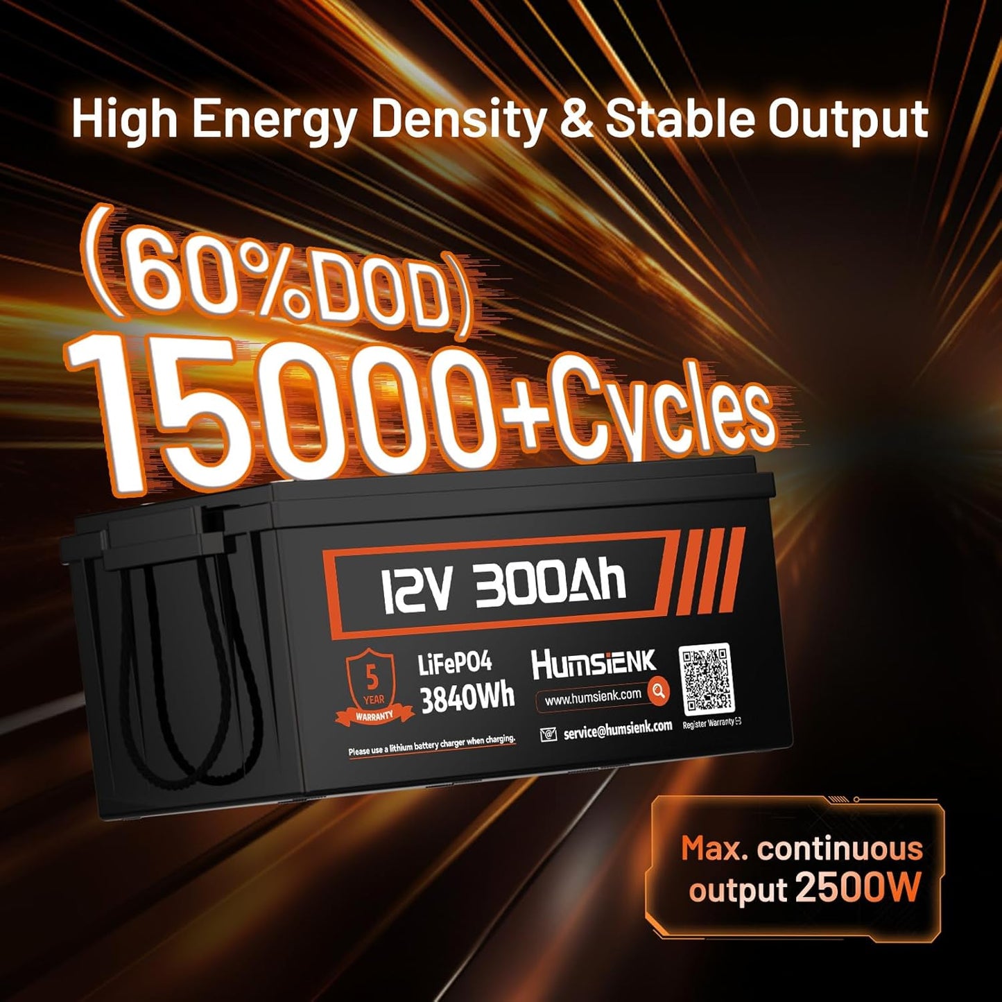 Bluetooth 12V 300Ah Battery LiFePO4 Lithium Built-in 100A BMS, 15000 Deep Cycles Battery 3840Wh with Low-Temp Protection for RV Marine Trolling Motor Home Energy Storage Off-Grid Living, 4 PACK