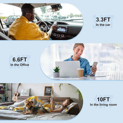 3-Pack Blue [3.3FT+6.6FT+10FT] 60W USB C to USB C Cable, Type C Fast Charging Cable for iPhone 16 15 Pro Plus Pro Max，for Galaxy S24 S23, for iPad Pro/Air, for MacBook Pro/Air and More