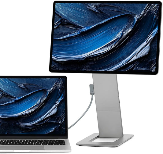 SOTSU FlipAction Pro 16" Gen2 Premium Portable Monitor | Super Compact | Pivot Rotate | 2560x1600 DCI P3 | 120Hz | 400 Nits | Full Metal CNC | Perfect Match for Mac and Windows (Metallic Gray)