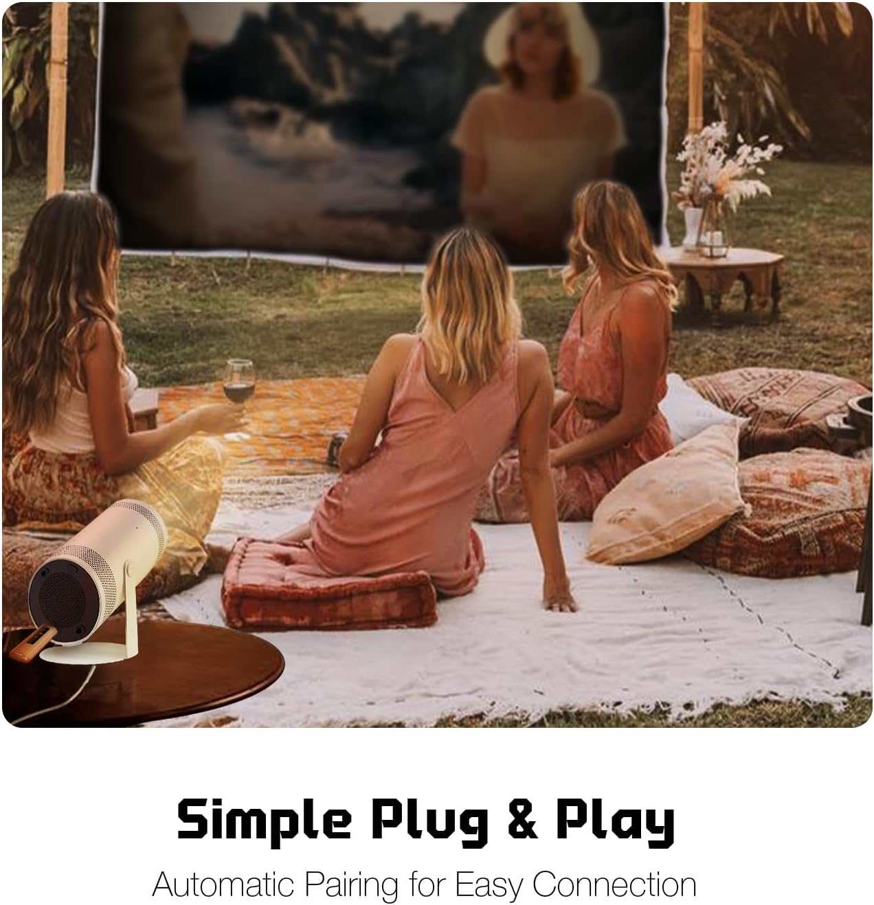 Wireless HDMI Transmitter and Receiver, Plug & Play HDMI Wireless Transmitter and Receiver for Streaming Video and Audio to Monitor from Phone