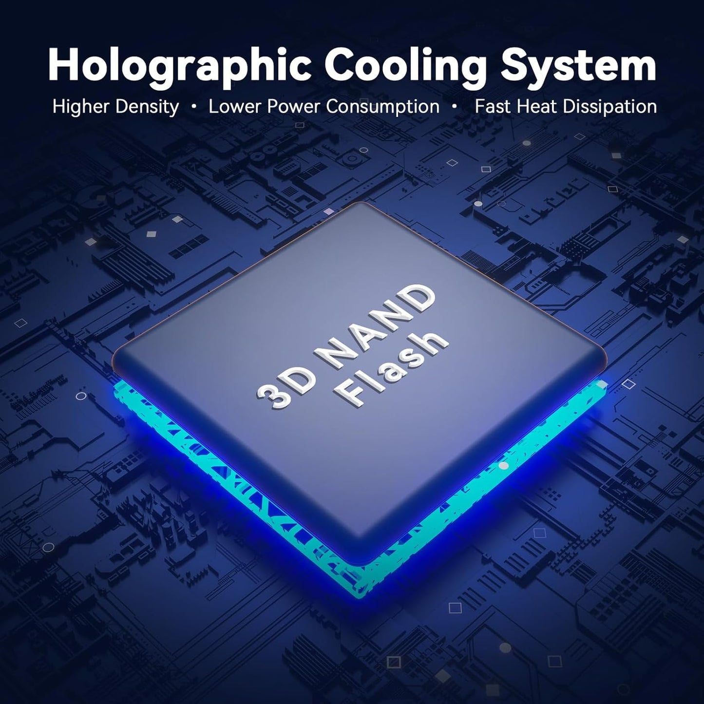 KingSpec OneBoom X400 1TB M.2 SSD Gen4 7300MB/s, TLC 3D NAND Internal NVMe SSD for Gaming & 4K Editing, Compatible with PC / PS5 / Laptop