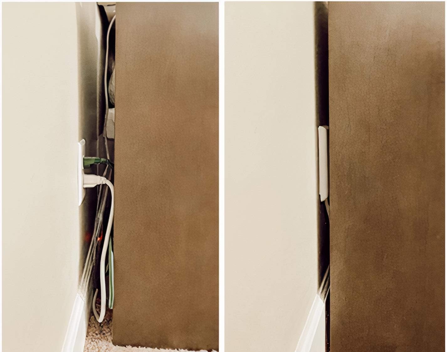 Sleek Socket Original & Patented Ultra-Thin Outlet Concealer with Cord Concealer Kit, Flat Extension Cord with Multi Outlets Surge Protector Power Strip, Ideal for Home Office and Home Theater