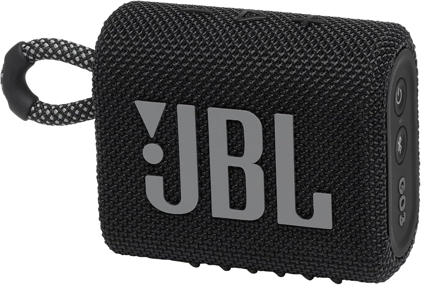 JBL Go 3 - Portable Mini Bluetooth Speaker, big audio and punchy bass, IP67 waterproof and dustproof, 5 hours of playtime, speaker for home, outdoor and travel (Black)