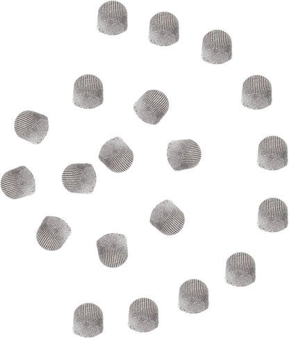 MECCANIXITY 10Pcs Replacement Fiber Mesh Tips for Stylus Pens 8mm Suitable for Capacitive Touch Screen,High Sensitivity,Soft,No Scratch Screen Pen Tip