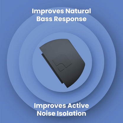 Foam Masters Ultra-Premium Memory Foam Ear Tips for AirPods Pro 1st & 2nd Gen | 3 Pairs | Black Magic Ver 6.0 | Secure | Comfort | Better Noise Cancel | Replacement Buds – Space Gray, Medium