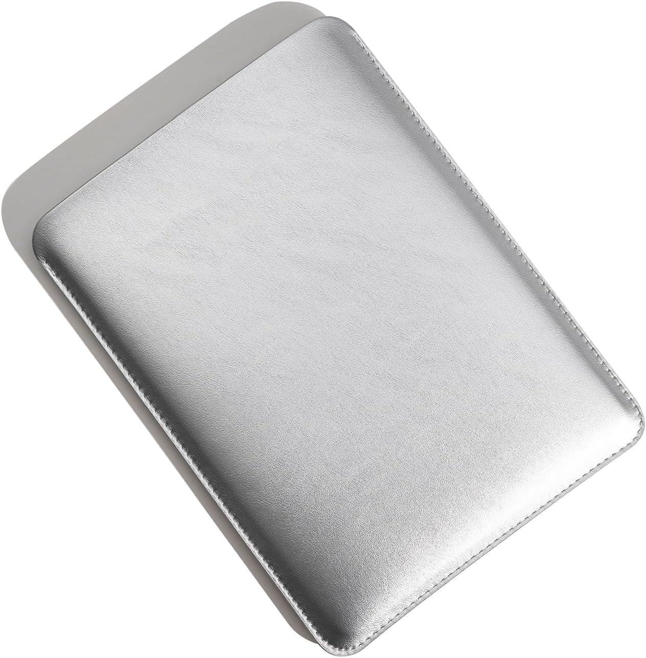 Laptop Sleeve 15.3 Inch Compatible with 2024 New 15 MacBook Air A3114 A2941 Color Silver