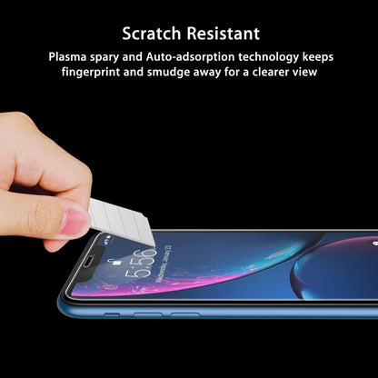 UNBREAKcable Screen Protector for iPhone 11/iPhone XR [2-Pack], Double Shatterproof Tempered Glass [Easy Installation Frame] [9H Hardness] [99.99% HD Clear] [Bubble Free] for iPhone 6.1 Inch