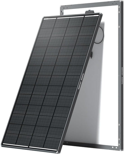 200 Watt Solar Panel, Renogy ShadowFlux 200W Solar Panel Anti-Shading N-Type 16BB, 25% High-Efficiency, Solar Panels Charger for RV Marine Roof Farm Battery and Off-Grid Applications