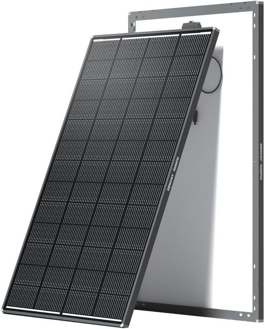 200 Watt Solar Panel, Renogy ShadowFlux 200W Solar Panel Anti-Shading N-Type 16BB, 25% High-Efficiency, Solar Panels Charger for RV Marine Roof Farm Battery and Off-Grid Applications