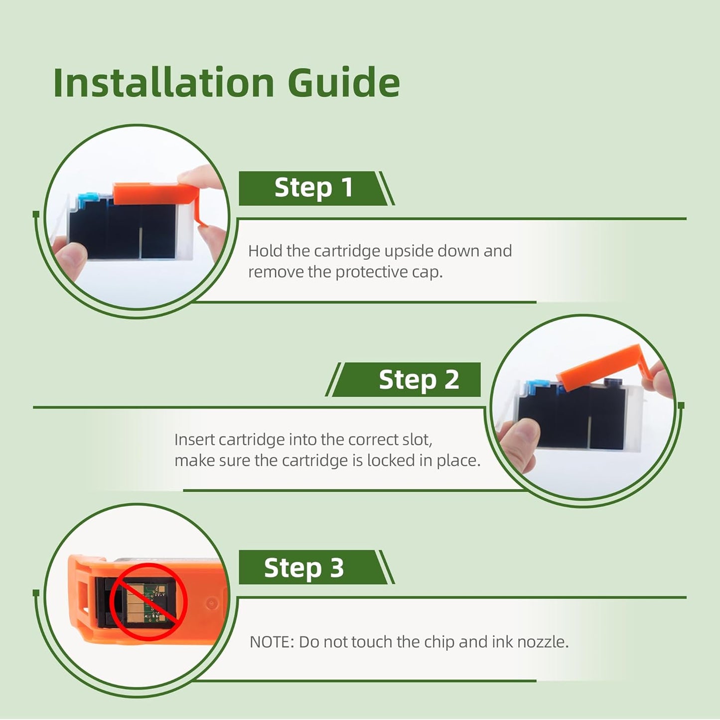 902XL Ink Cartridges for Printers 5 Pack Replacement for 902XL Ink Cartridges Combo Pack 902XL Works for 6958 6962 6950 Pro 6978 6968 6975 Printer T0A39AN, Cyan Magenta Yellow 2 Black