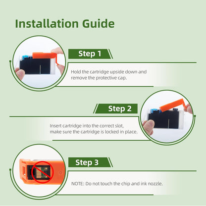902XL Ink Cartridges for Printers 5 Pack Replacement for 902XL Ink Cartridges Combo Pack 902XL Works for 6958 6962 6950 Pro 6978 6968 6975 Printer T0A39AN, Cyan Magenta Yellow 2 Black