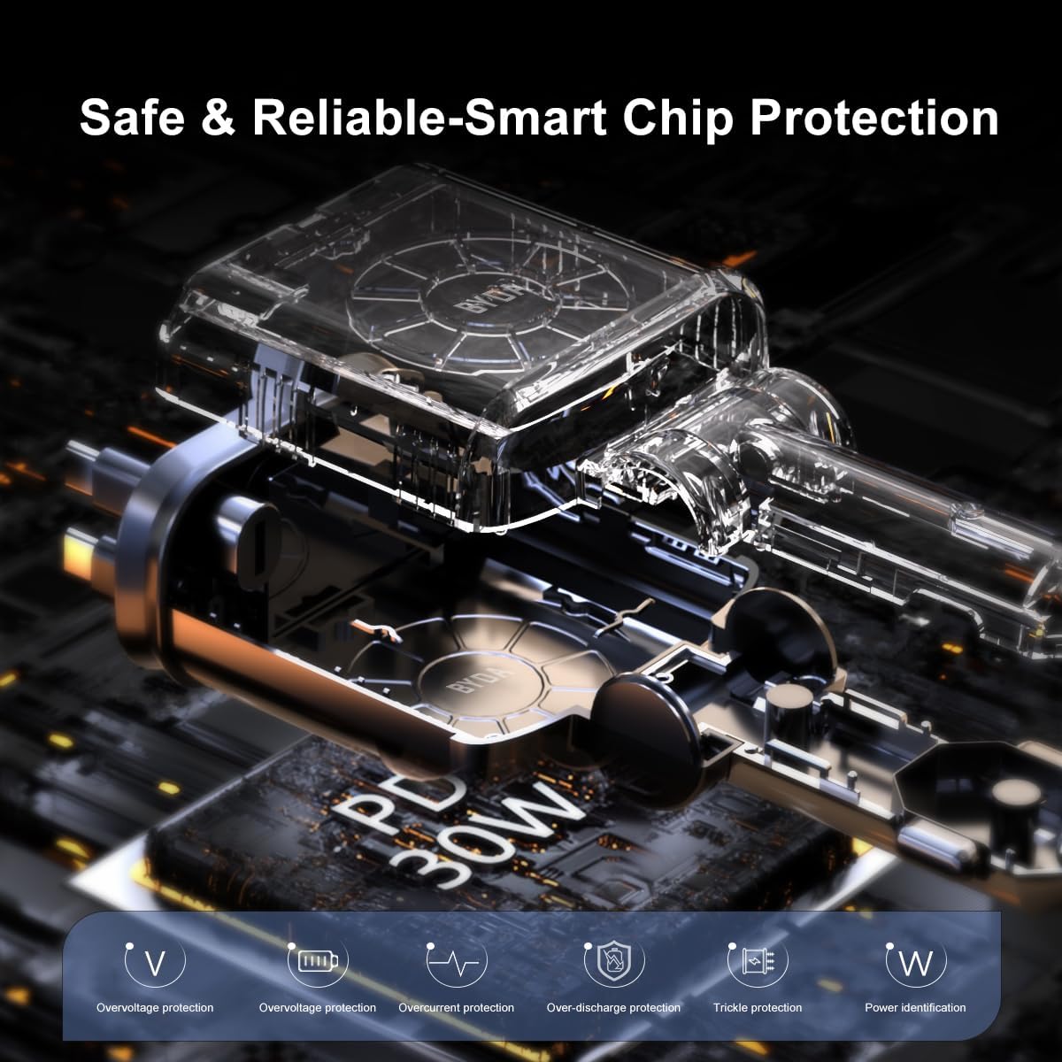 Fast Charger 4 in 1 Retractable Car Charger 69W with Starry Light,USB-C Fast Car Accessories,Compatible with All iPhones All Android Phones (Grey, Lightning & USB-C/Without Starry)