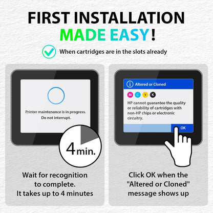 Smart Ink Remanufactured Ink Cartridge Replacement for HP 910 XL 910XL (Black XL 2 Combo Pack) to use with HP OfficeJet Pro 8025e 8028e 8035e 8025 8028 8035 OfficeJet 8015e 8022e 8015 8022 Printers