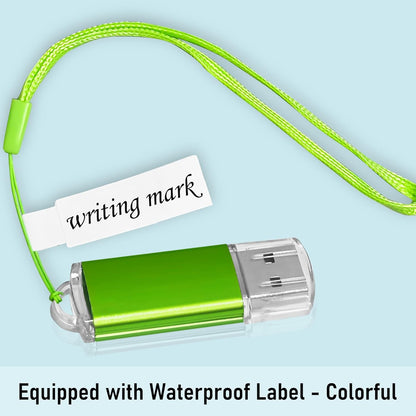 8GB USB Flash Drive 20 Pack Nicepicten Bulk USB 2.0 Thumb Drives 20Pack Metal Jump Zip Drive Memory Stick Pendrive Memoria USB 8 GB with 20PCS Lanyard Label - Green 20 X 8GB Flash Drives Bulk