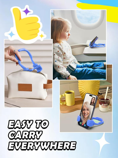Easter Basket Stuffers for Teens Boys Kids Men Adults Cell Phone Stand: Flexible Thumbs Up Lazy Cellphone Holder for Desk Funny Birthday Easter Gifts for Women Mom Teenager Tween Cool Gadget Ideas