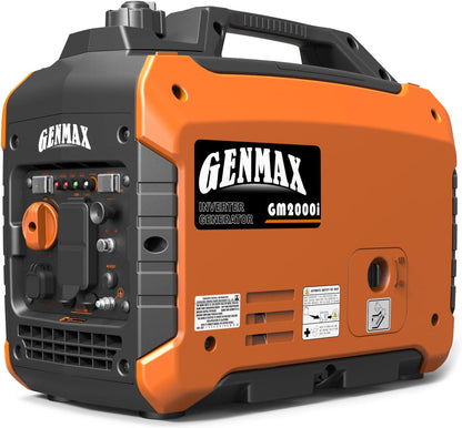 GENMAX Generator，EPA Compliant, Eco-Mode Feature, Ultra Lightweight for Backup Home Use & Camping