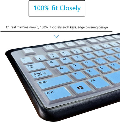MUBUY Keyboard Cover & Skin Protector for Logitech MK120 - keyboard Protective Skin, US Layout