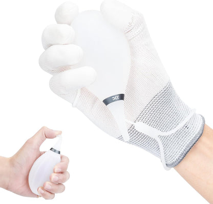 [Upgraded Version] Soft Tip Silicone Camera Dust Blower Lens Air Blower,Camera Lens Cleaner Air Blower for Sensor LCD Keyboards Filters Alcohol Ink Printing,Dust Blower Replace Canned Air-White