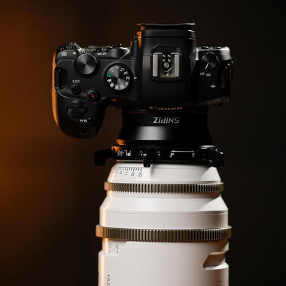 SNIPIZ PL-RF Lens Mount Adapter with Rotary Lock Compatible with PL Lens to Canon RF Mount Cameras EOS R EOS Ra EOS RP EOS R5 EOS R6 EOS R3