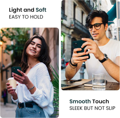 FireNova Designed for iPhone 13 Pro Max Case, Silicone [Camera Protection] Phone Case with [2 Screen Protectors], Soft Anti-Scratch Microfiber Lining Inside, 6.7 inch, Teal