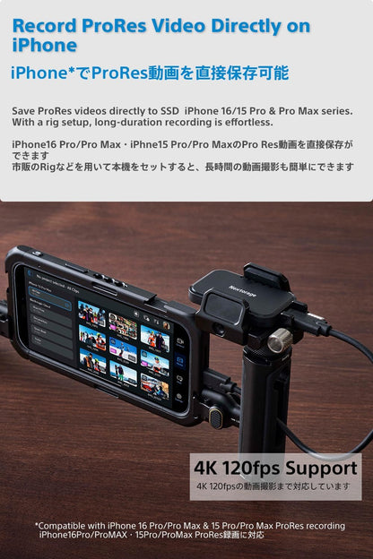 Nextorage Japan 1TB USB3.2 Gen2 Poratable SSD NX-P2SE sereis Type-C Compact and Fast Speed (max Read 1000MB/s)