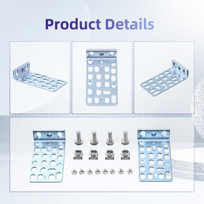 1U Rack Mount Kit for Cisco Switches Rack Ears for Catalyst 3750/3750G/3750V2 Series and 2960 Series