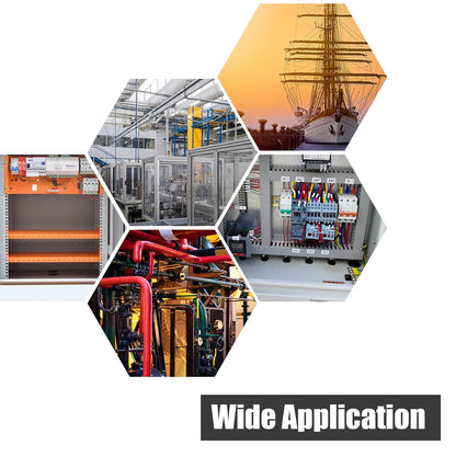 12 Pcs Rubber Grommets, 7/8" Inside Diameter 1" Drill Hole Rubber Wire Grommets for Wire, Firewall, Cables, Plugs