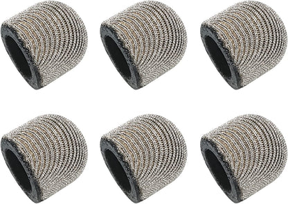 MECCANIXITY 6pcs 8mm Stylus Pen Fine Tips Conductive Fiber Capacitive Touch Screen Pens Tip Universal Replacement