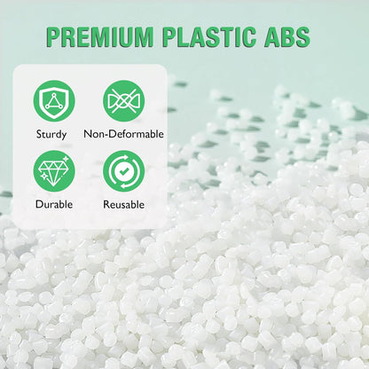 10 Pcs Desk Grommet 2" / 50 mm, Desk Cord Hole Cover, Cable Grommet ABS Plastic, Desk Hole Grommet for Home & Office Pc, Detachable Cable Cord Organizer-Silver Sand