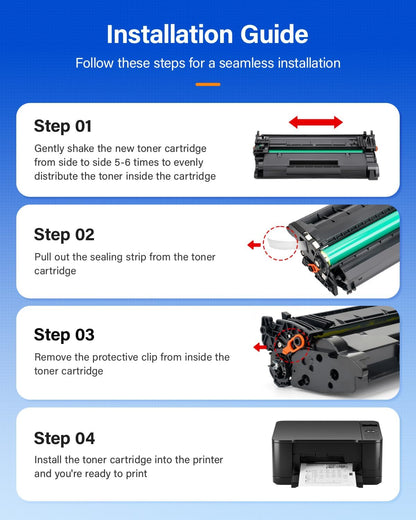 148A Black Toner Cartridge with chip 2-Pack High Yield Replacement for HP 148A W1480A 148X W1480X Compatible with HP LaserJet Pro MFP 4101dw 4101fdn 4101fdw 4001dn 4001dw 4001n Printer Ink 4001 4101 e