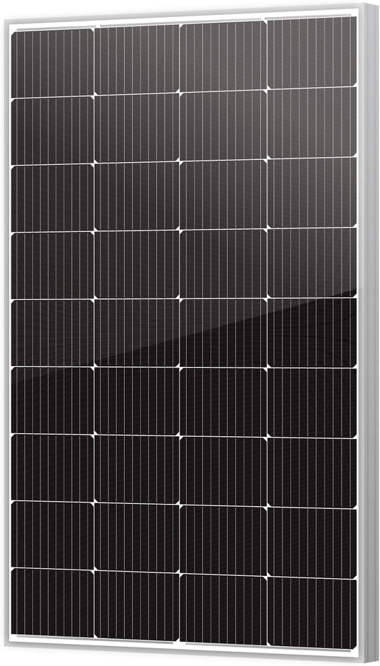 Newpowa 10BB Cell 200W Monocrystalline 200 Watt 12V Solar Panel High Efficiency Mono Module RV Marine Boat Off Grid (200W New)