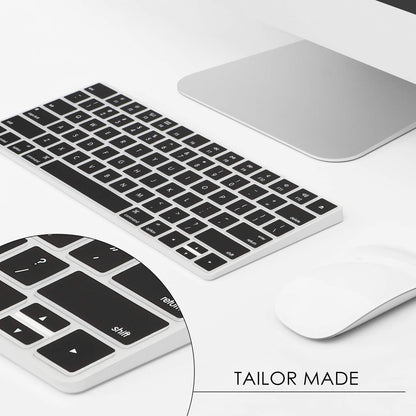 Allinside Black Cover for Apple Magic Keyboard (MLA22LL/A) with US Layout