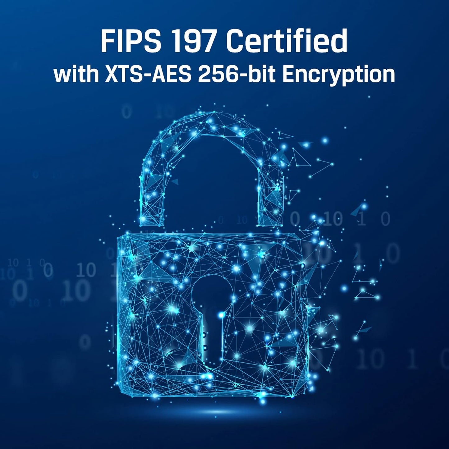 Kingston IronKey Vault Privacy 80 960GB External SSD | FIPS 197 | XTS-AES 256GB Encrypted | Touch Screen PIN | Secure Data Protection | IKVP80ES/960G