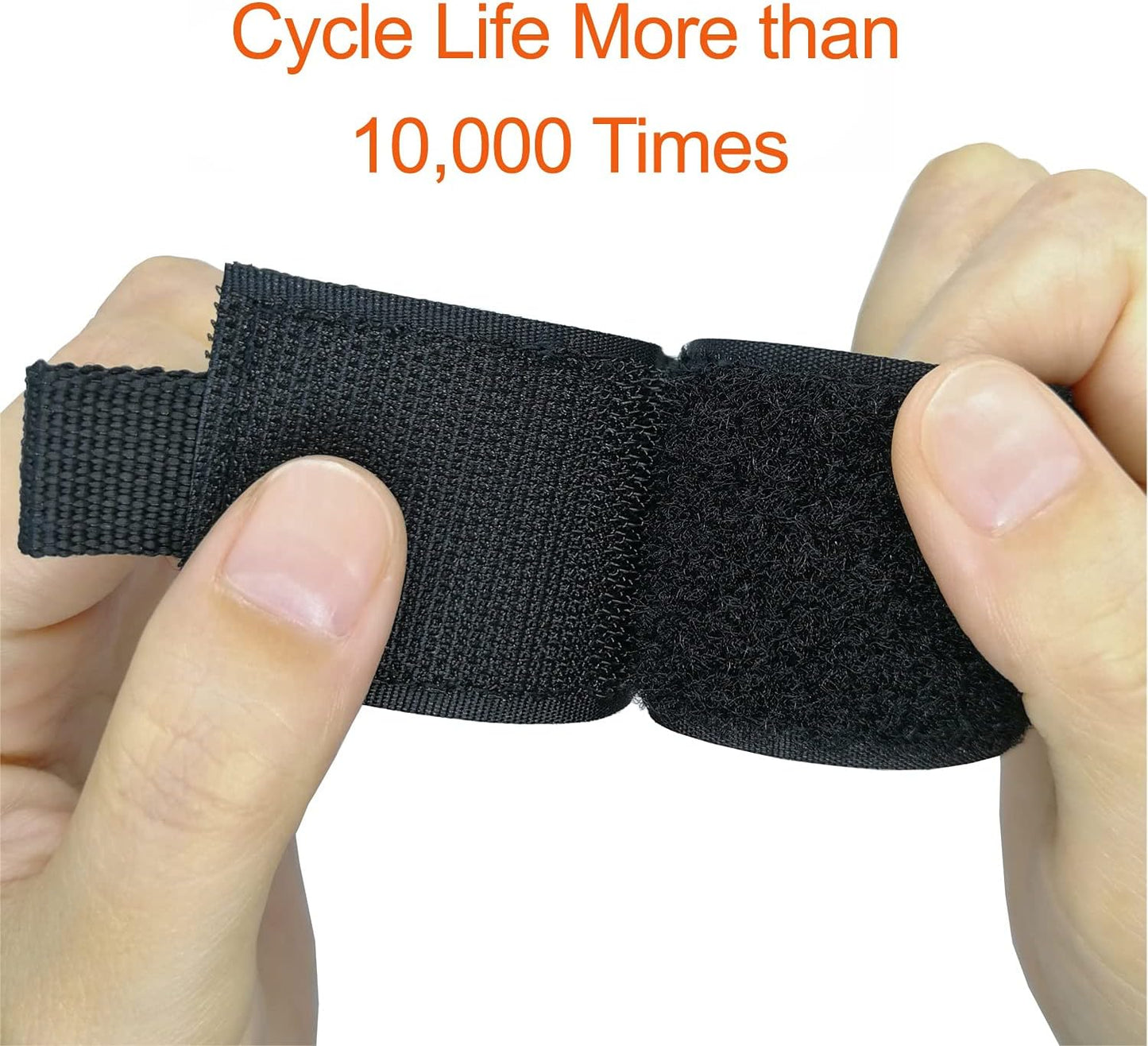 Heavy-Duty Storage Straps (Assorted 10 Pack) - Extension Cord Storage, Organizer, Cord Wrap Keeper, Cable Straps for Tools, Hoses, Rope, RV, Workshop and Garage Wall Storage and Organization